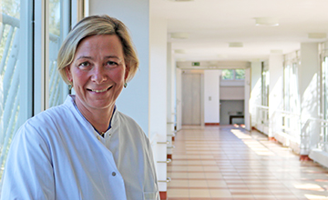 Jana Firnig, Leiterin der Notaufnahme am St. Marien-Krankenhaus Berlin Jana Firnig, Leiterin der Notaufnahme am Sankt Marien-Krankenhaus Berlin