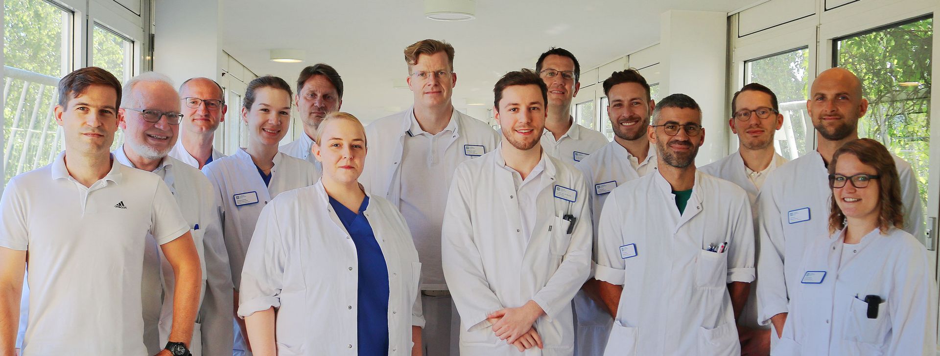 Das Team der Abteilung Orthopädie und Unfallchirurgie im Sankt Marien-Krankenhaus Berlin