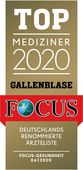 Focus Siegel Top Mediziner Gallenblase 2020