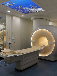 Der Magnetresonantomograph MRT in der Kooperationspraxis des Sankt Marien-Krankenhauses Berlin