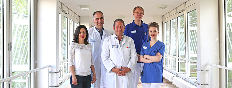 Das Team der Abteilung Gefäßchirurgie und Gefäßmedizin im Sankt Marien-Krankenhaus Berlin