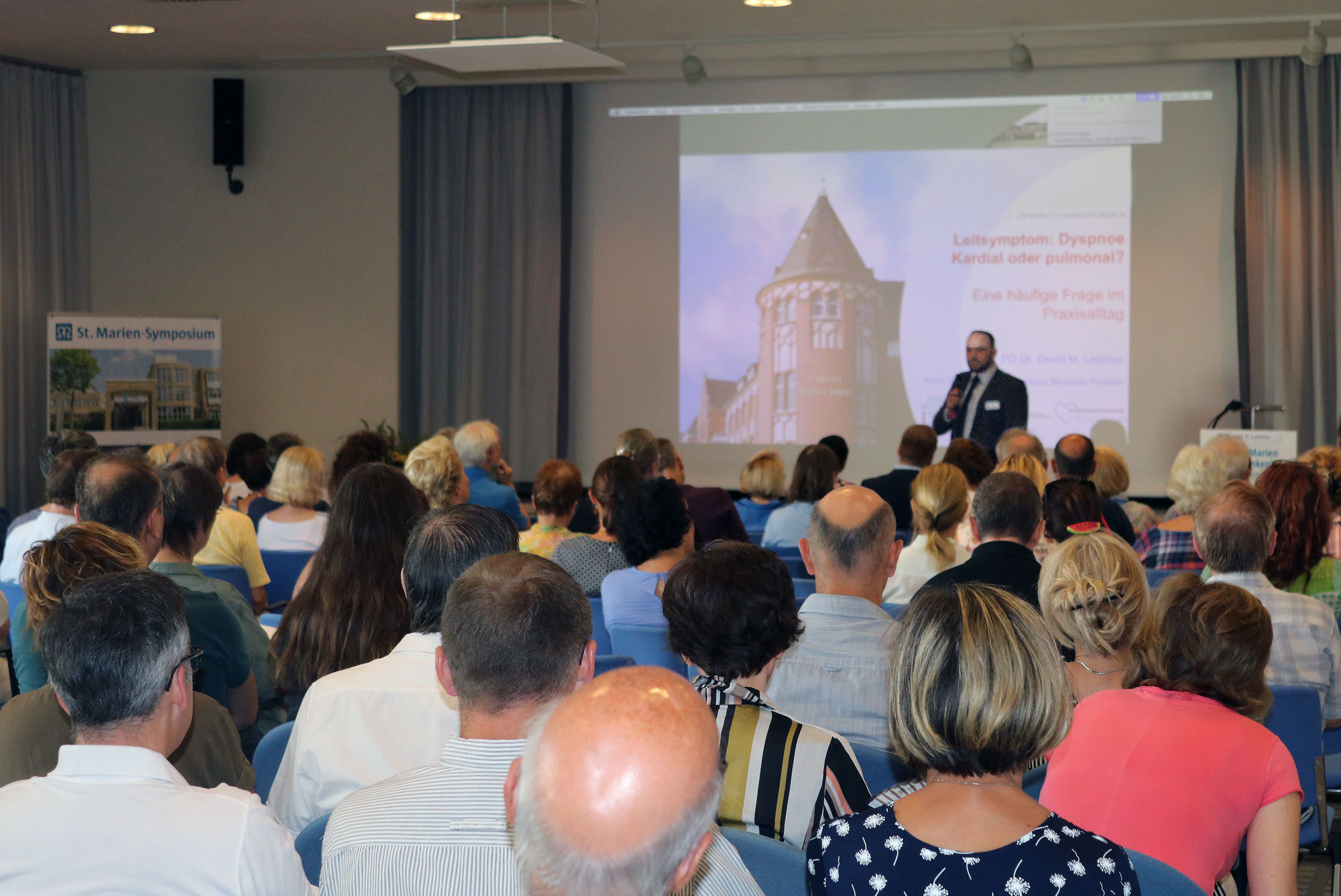 Eröffnung des Sankt Marien-Symposiums durch den Krankenhausdirektor