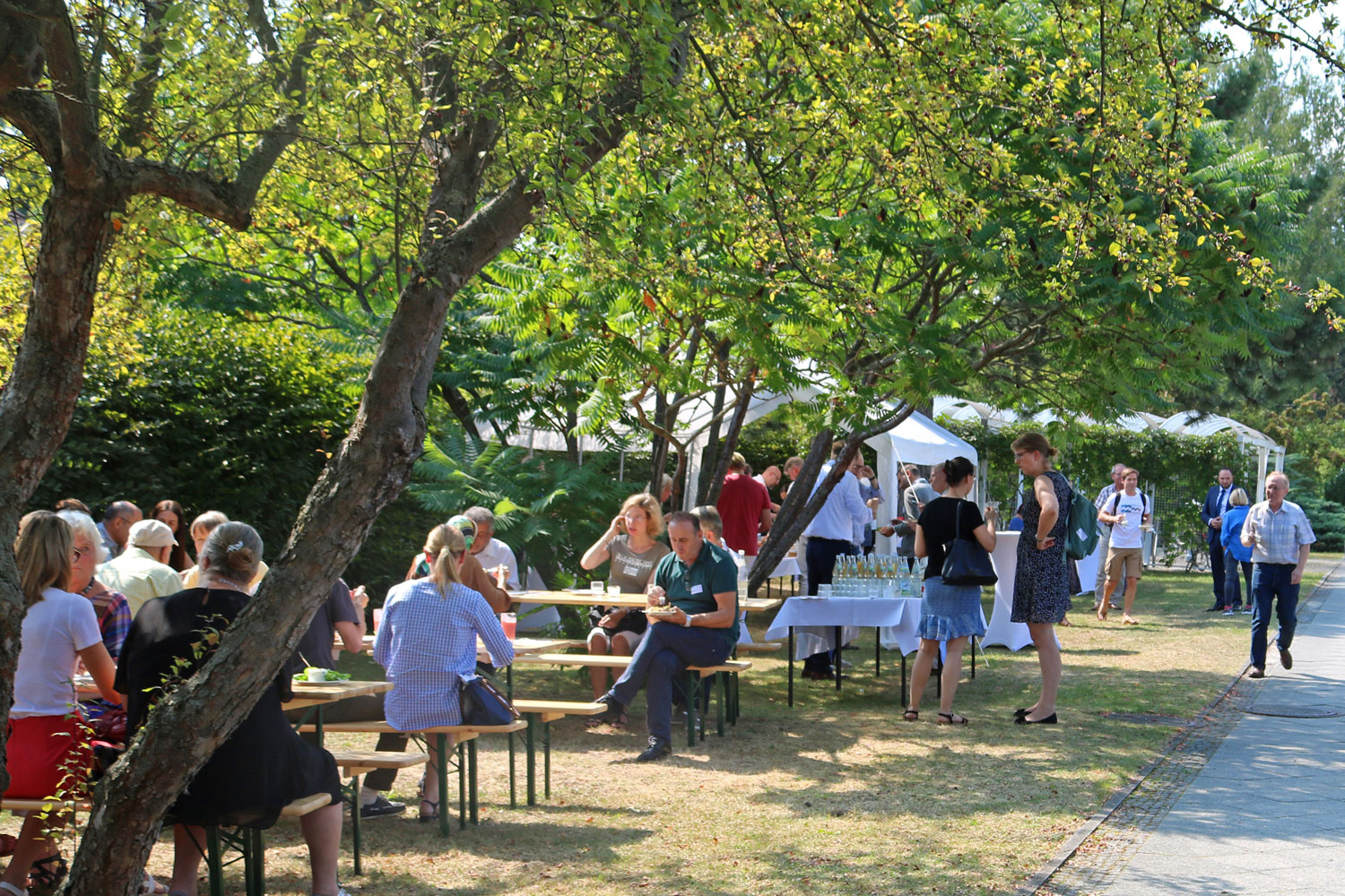 Networking in den Pausen des Sankt Marien-Symposiums